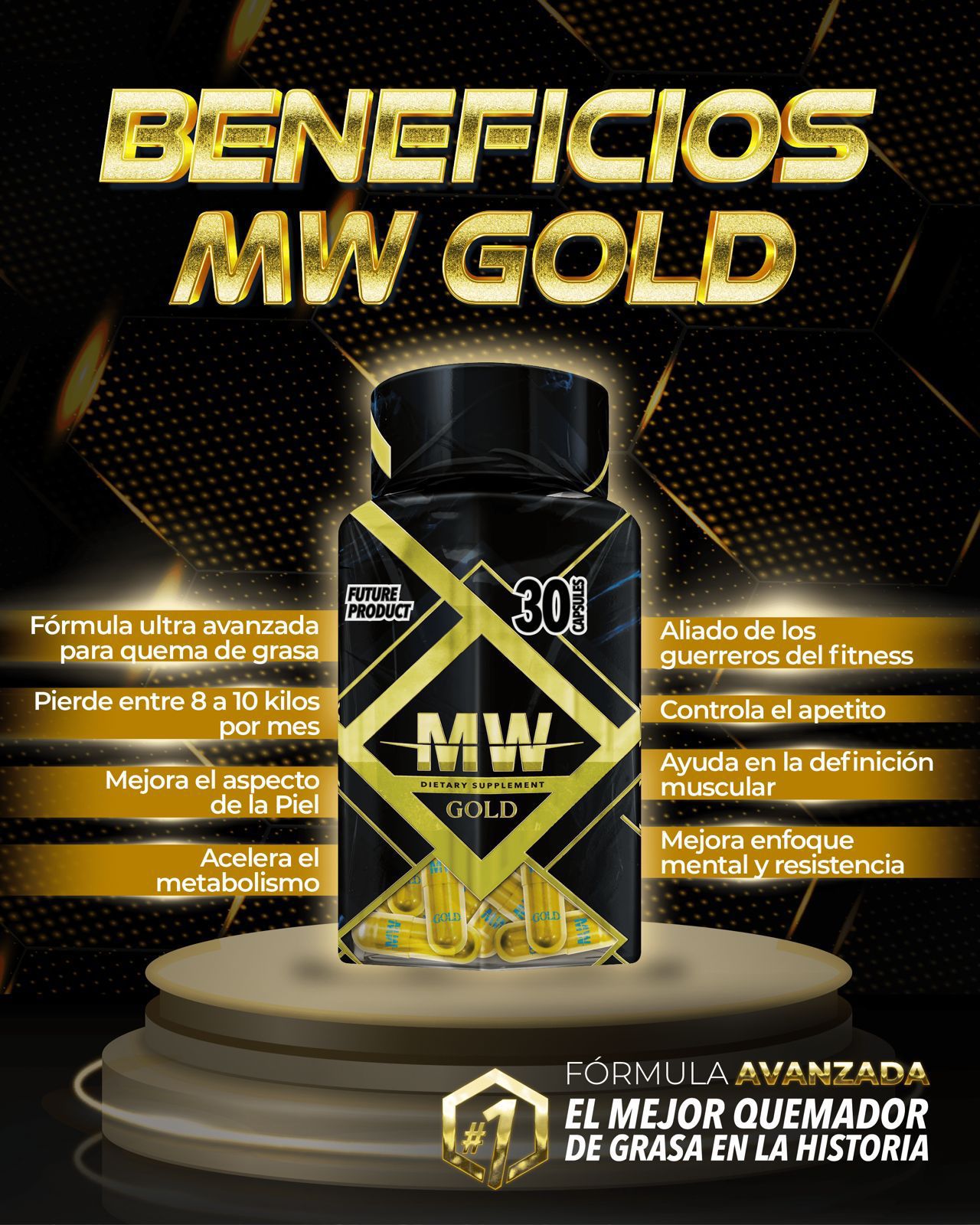 Combo Quemador MW GOLD + Drenador MW